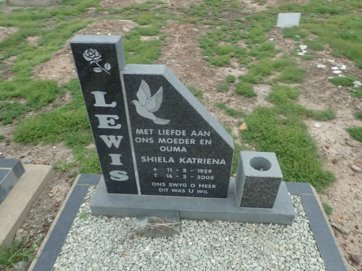 LEWIS Shiela Katriena 1929-2005