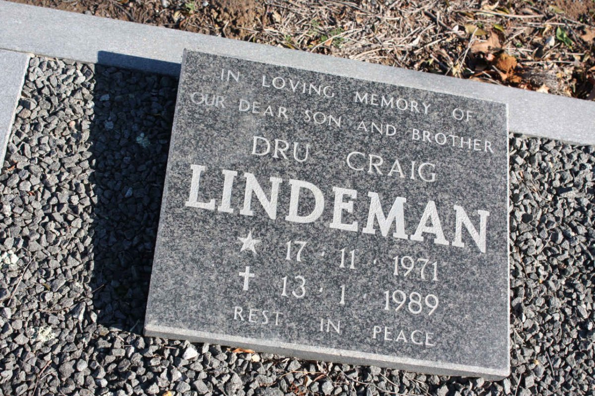 LINDEMAN Dru Craig 1971-1989