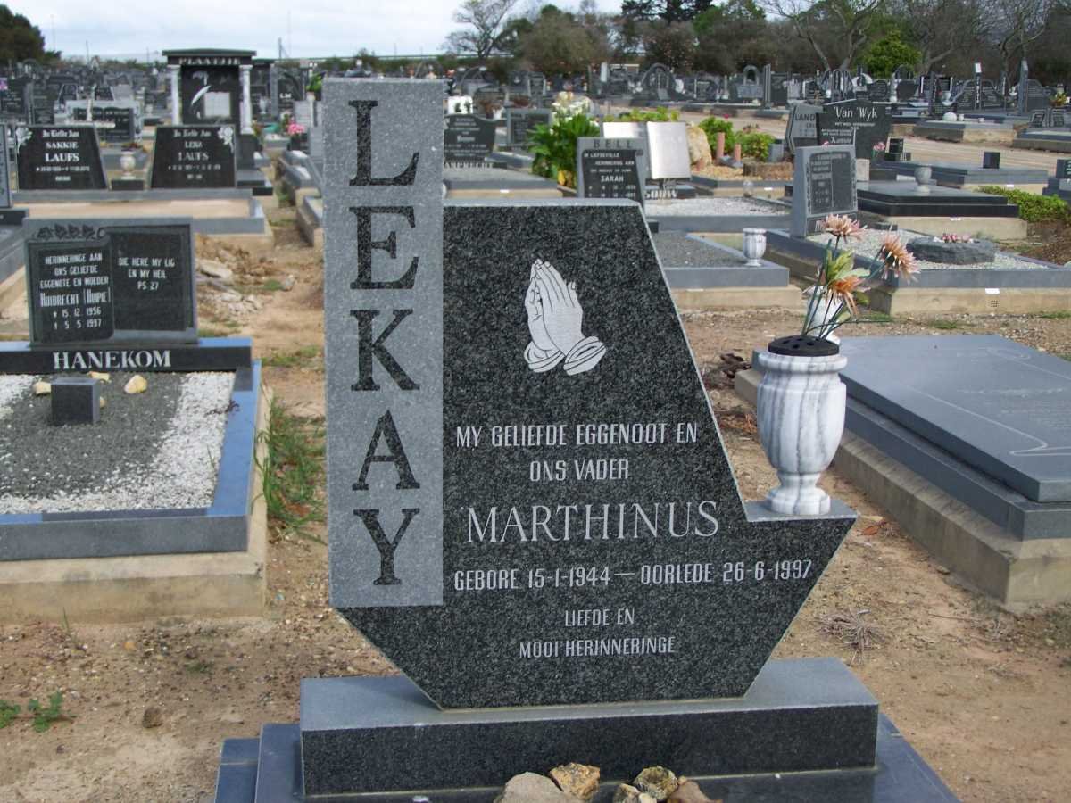 LEKAY Marthinus 1944-1997
