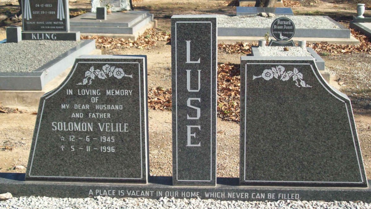 LUSE Solomon Veilie 1945-1996