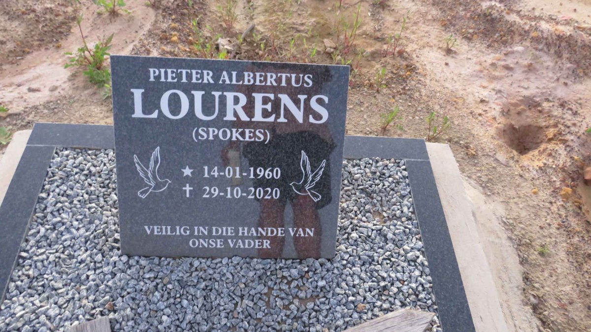 LOURENS Pieter Albertus 1960-2020