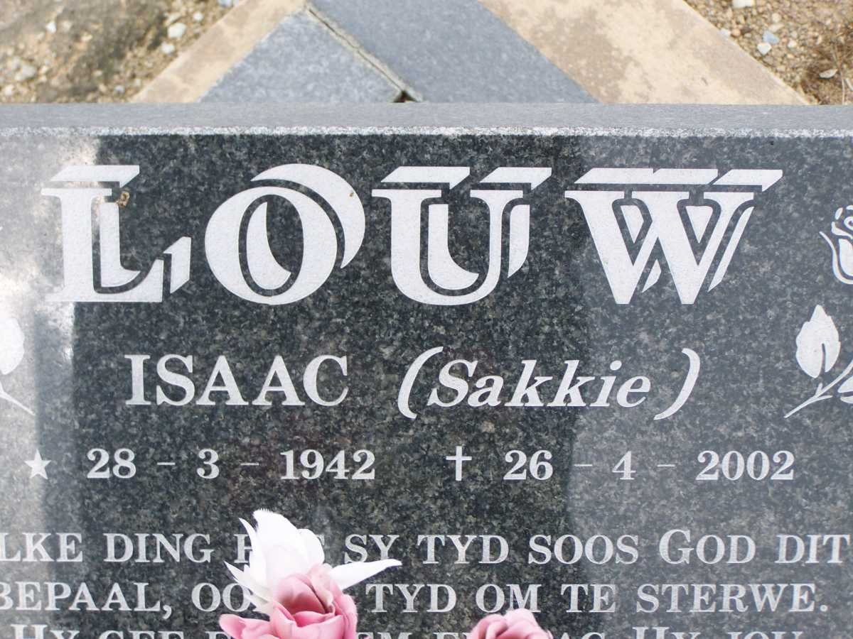 LOUW Isaac 1942-2002