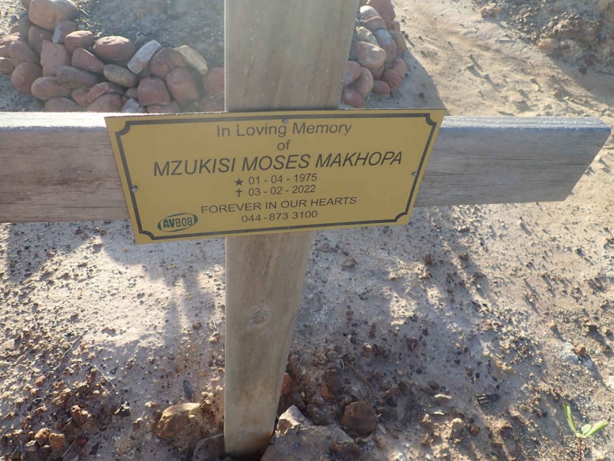 MAKHOPA Mzukisi Moses 1975-2022