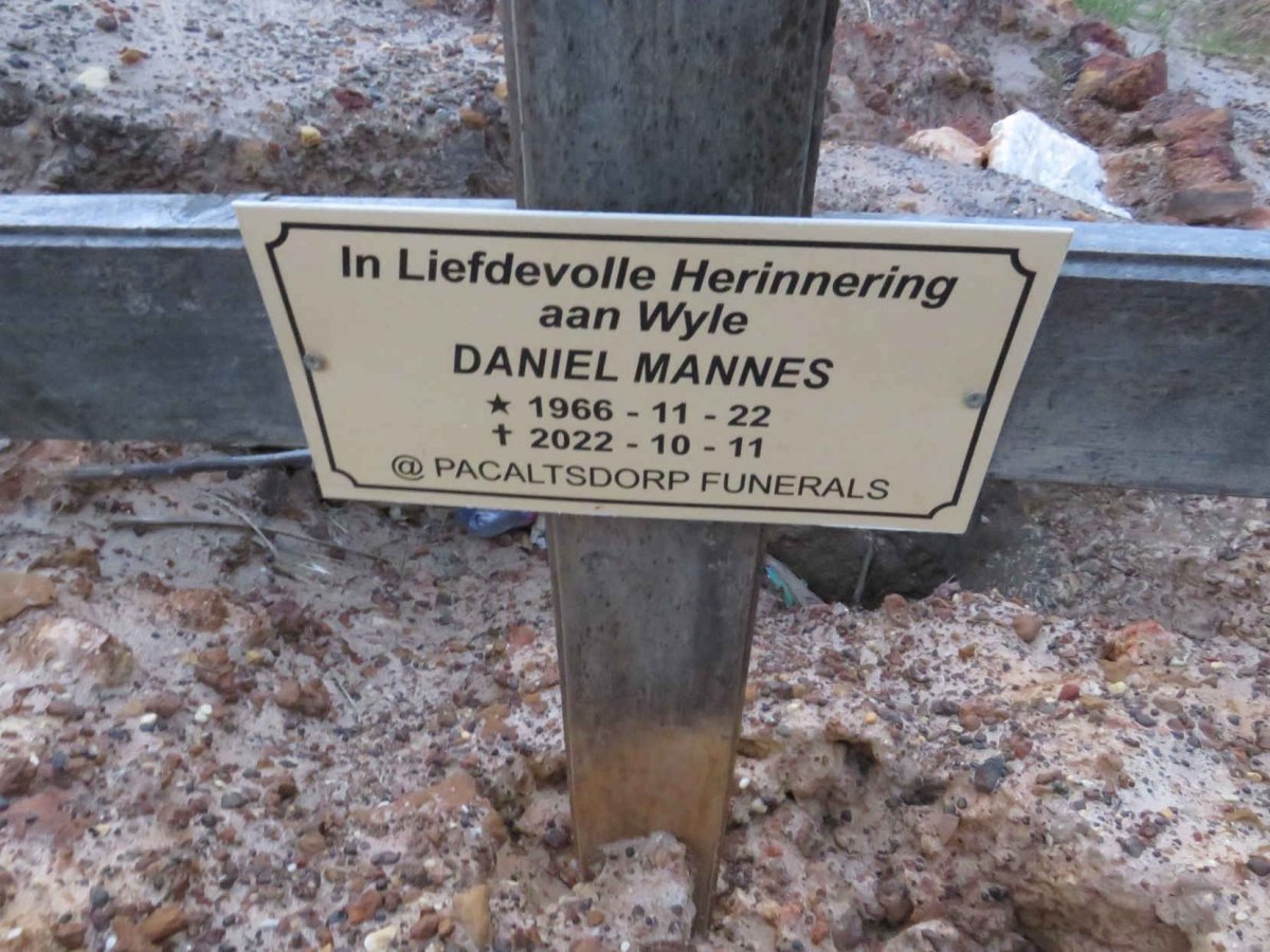 MANNES Daniel 1966-2022