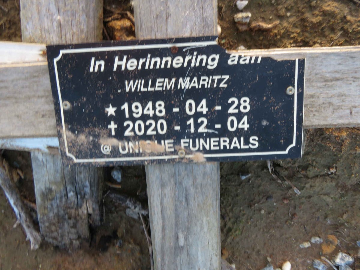 MARITZ Willem 1948-2020