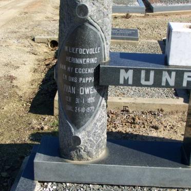 MUNRO Ivan Owen 1926-1972