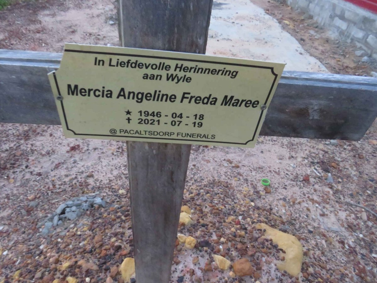MAREE Mercia Angeline Freda 1946-2021
