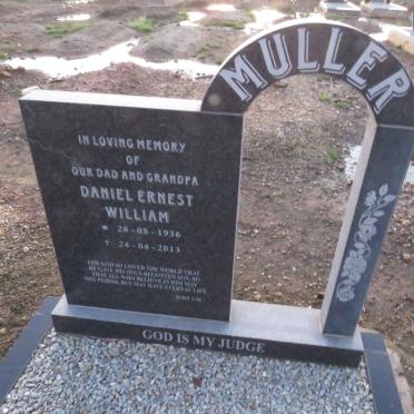 MULLER Daniel Ernest William 1936-2013