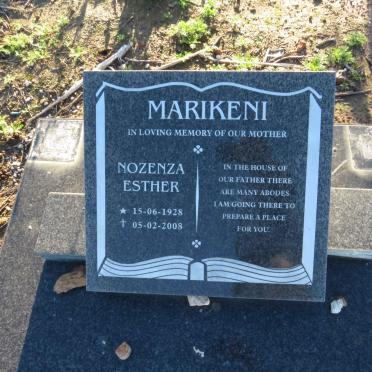 MARIKENI Nozenza Esther 1928-2008