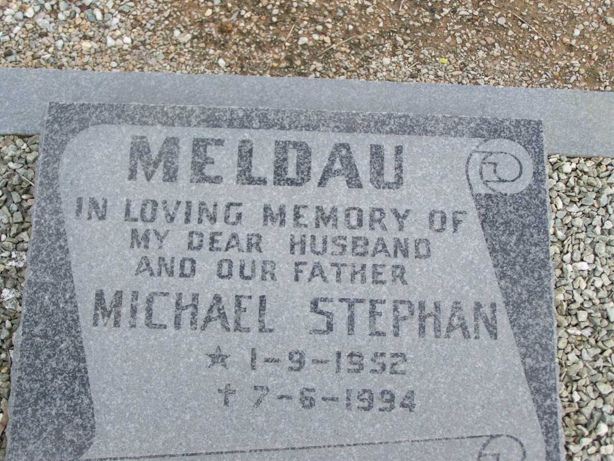 MELDAU Michael Stephen 1952-1994