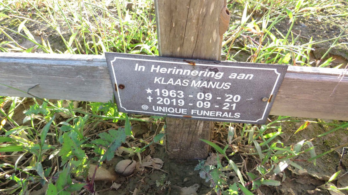 MANUS Klaas 1963-2019