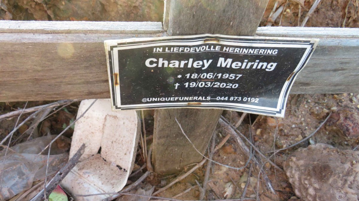 MEIRING Charley 1957-2020