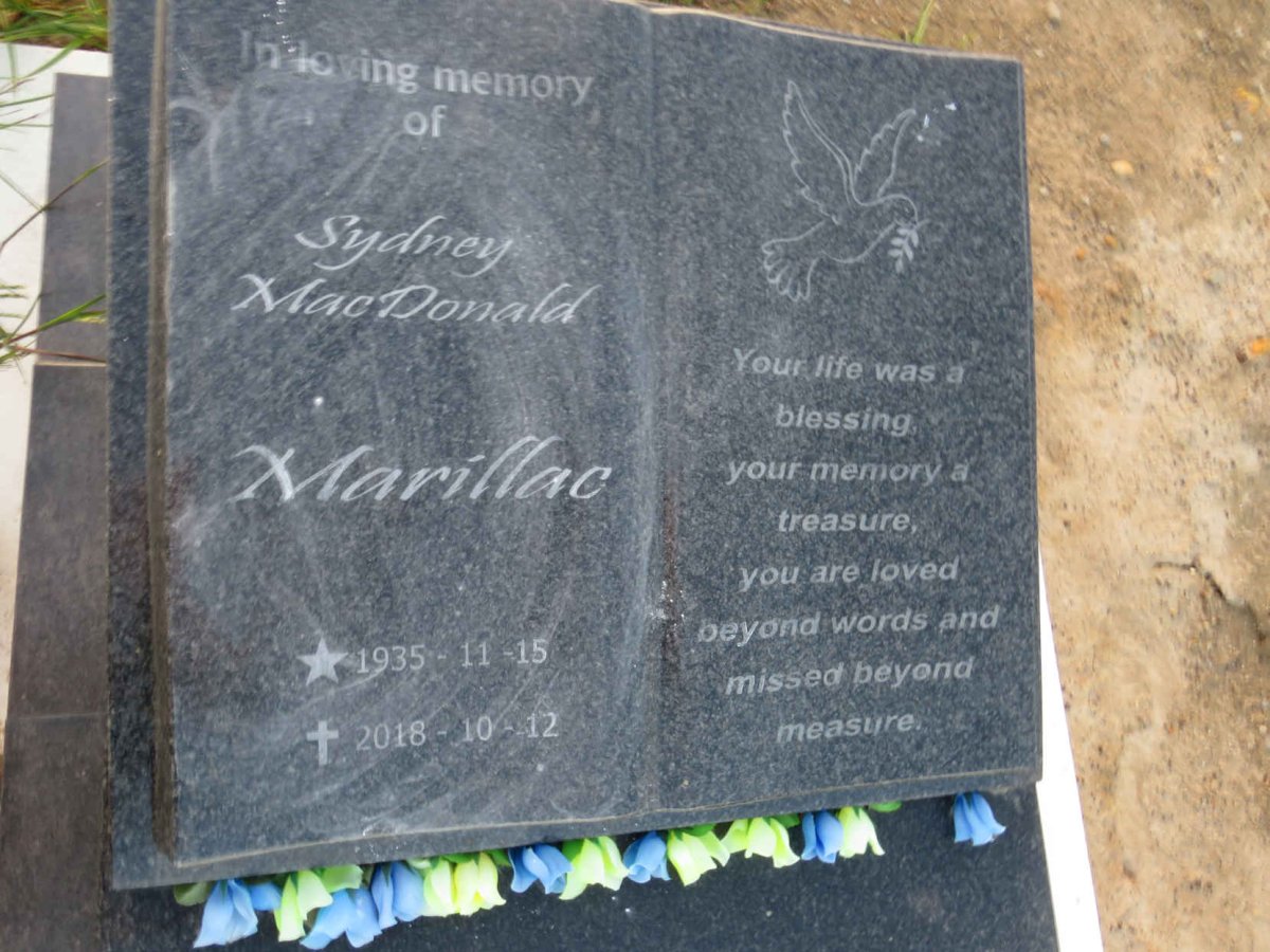 MARILLAC Sydney MacDonald 1935-2018