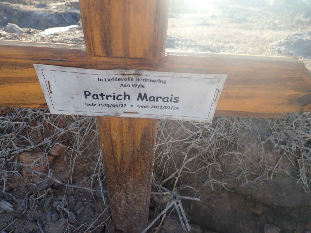 MARAIS Patrich 1971-2022