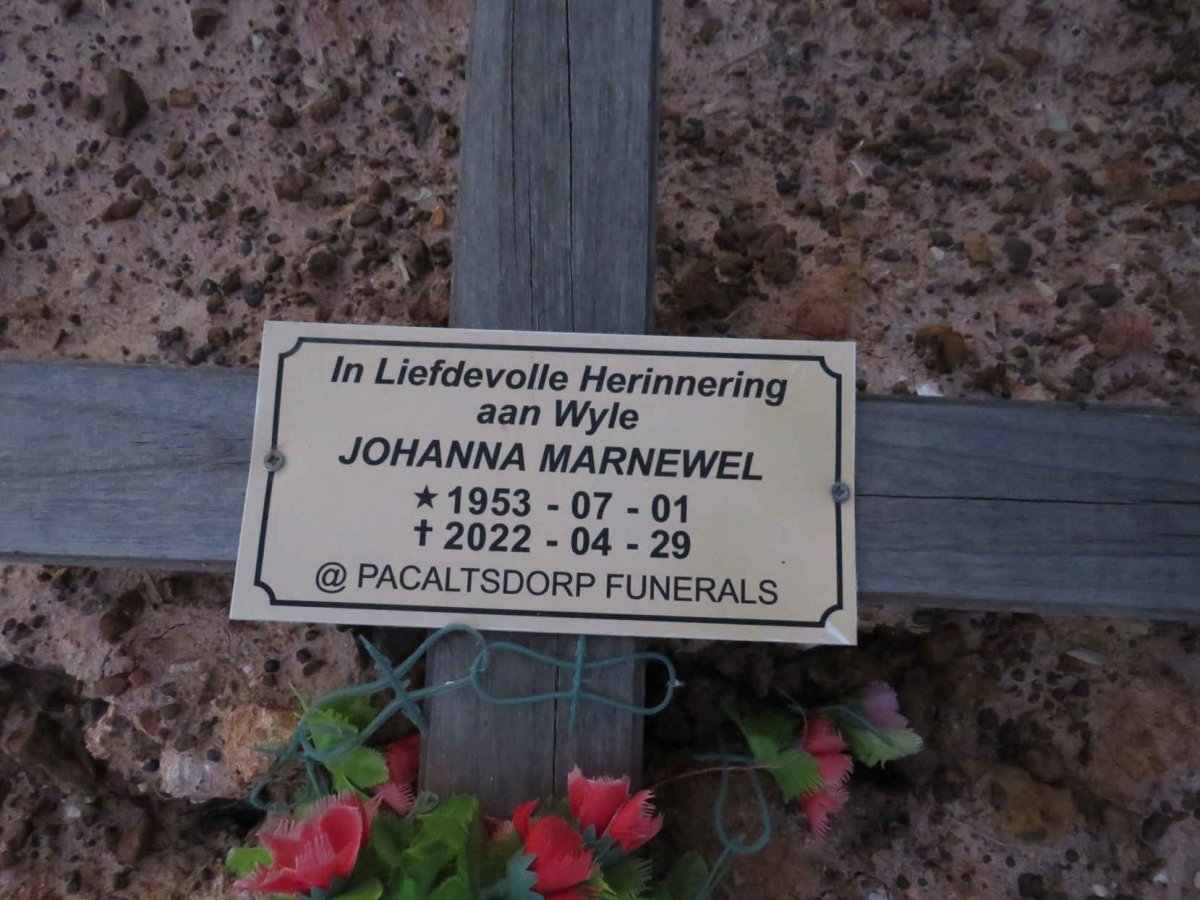 MARNEWEL Johanna 1953-2022