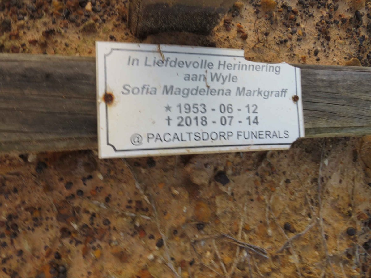 MARKGRAFF Sofia Magdelena 1953-2018