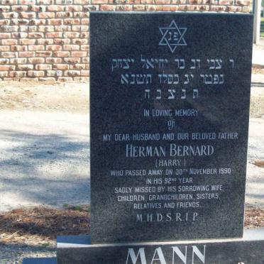 MANN Herman Bernard -1990