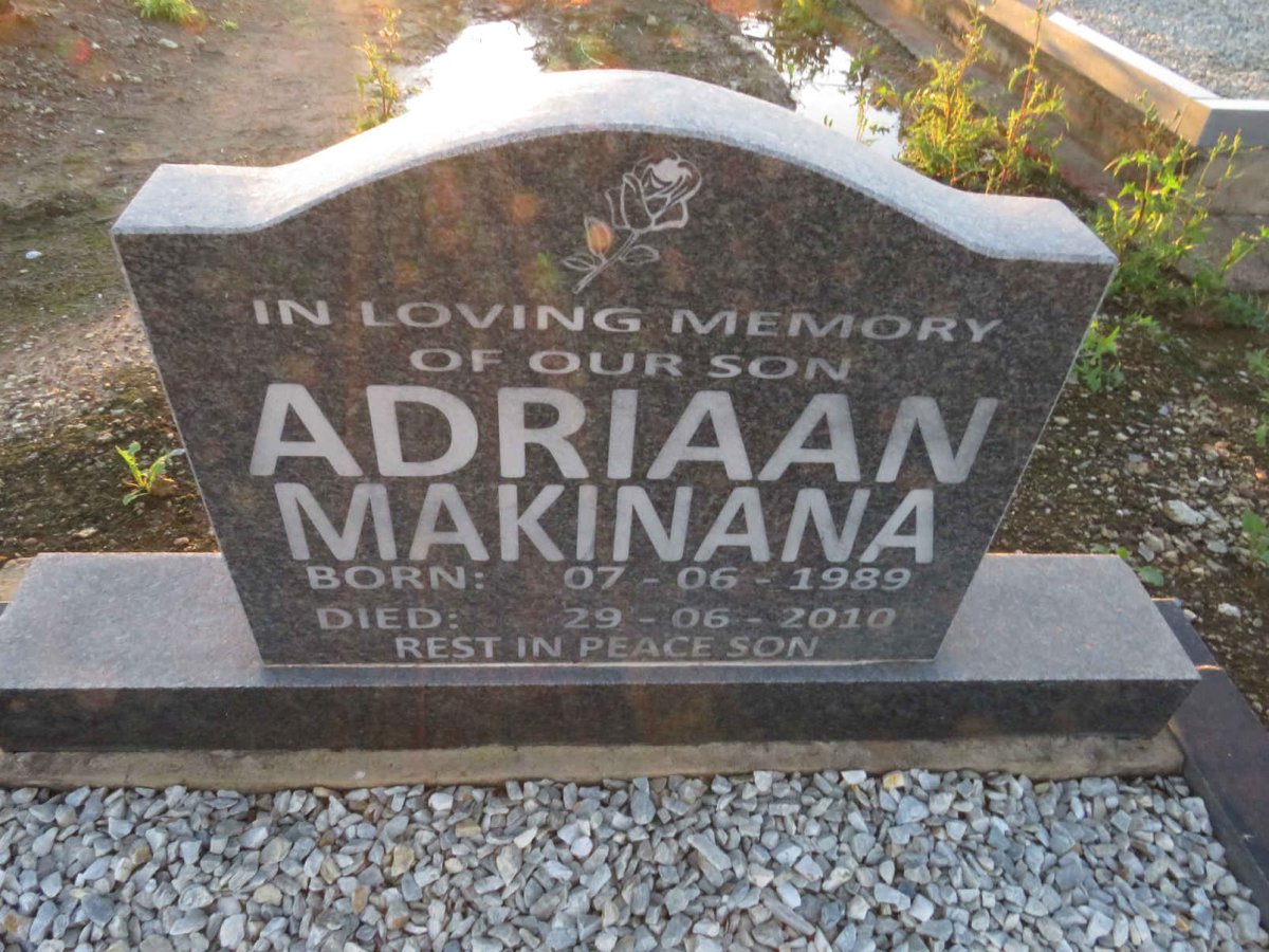 MAKINANA Adriaan 1989-2010