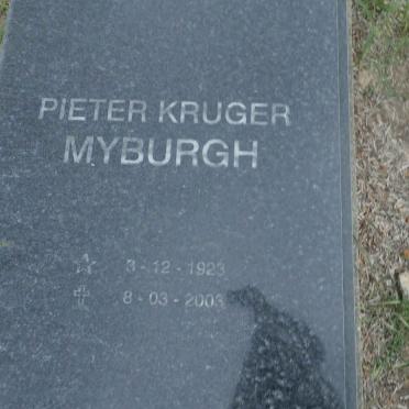 MYBURGH Pieter Kruger 1923-2003