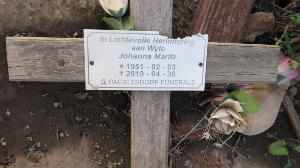 MARITZ Johanna 1951-2019