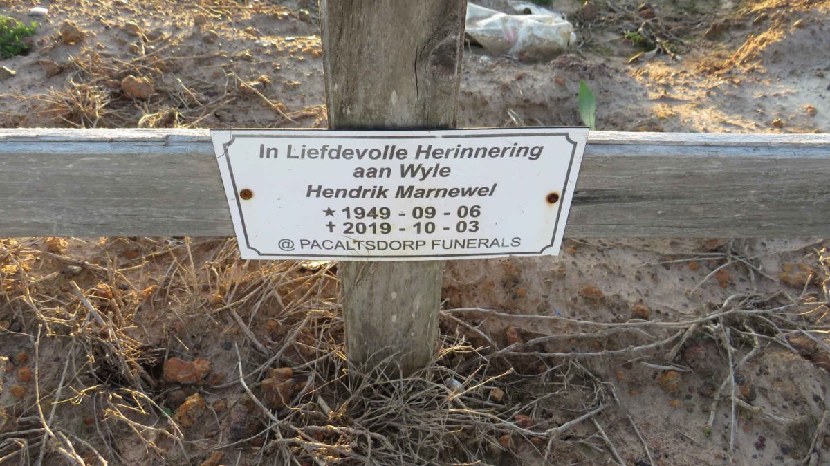 MARNEWEL Hendrik 1949-2019