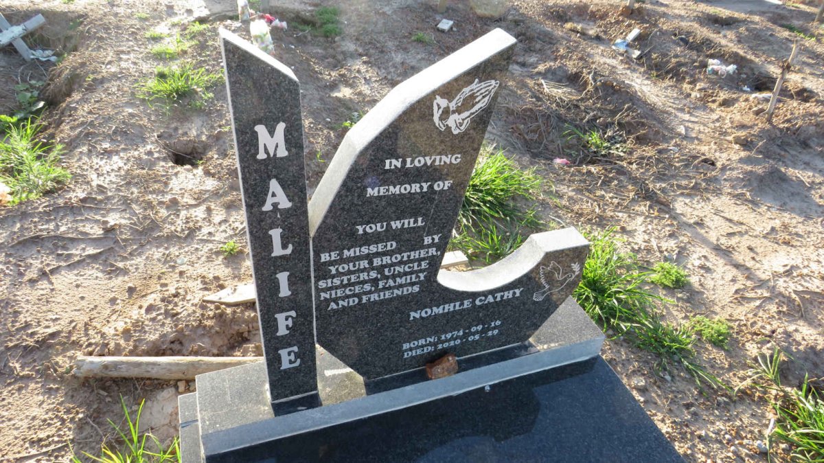 MALIFE Nomhle Cathy 1974-2020