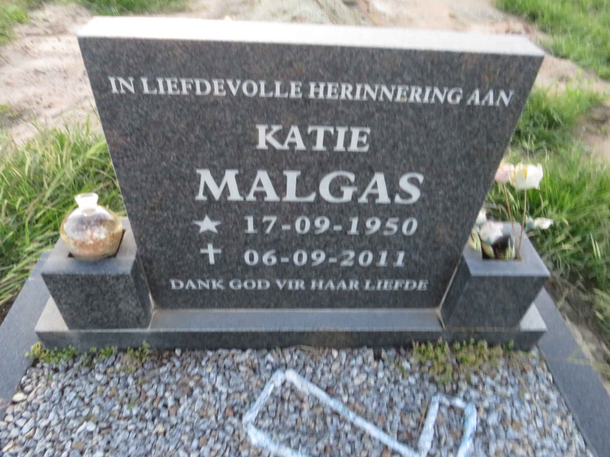 MALGAS Katie 1950-2011