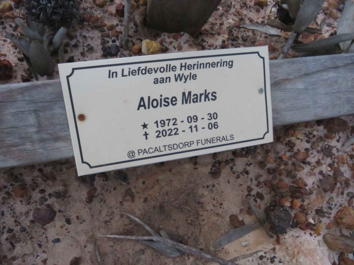 MARKS Aloise 1972-2022