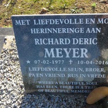 MEYER Richard Deric 1977-2016