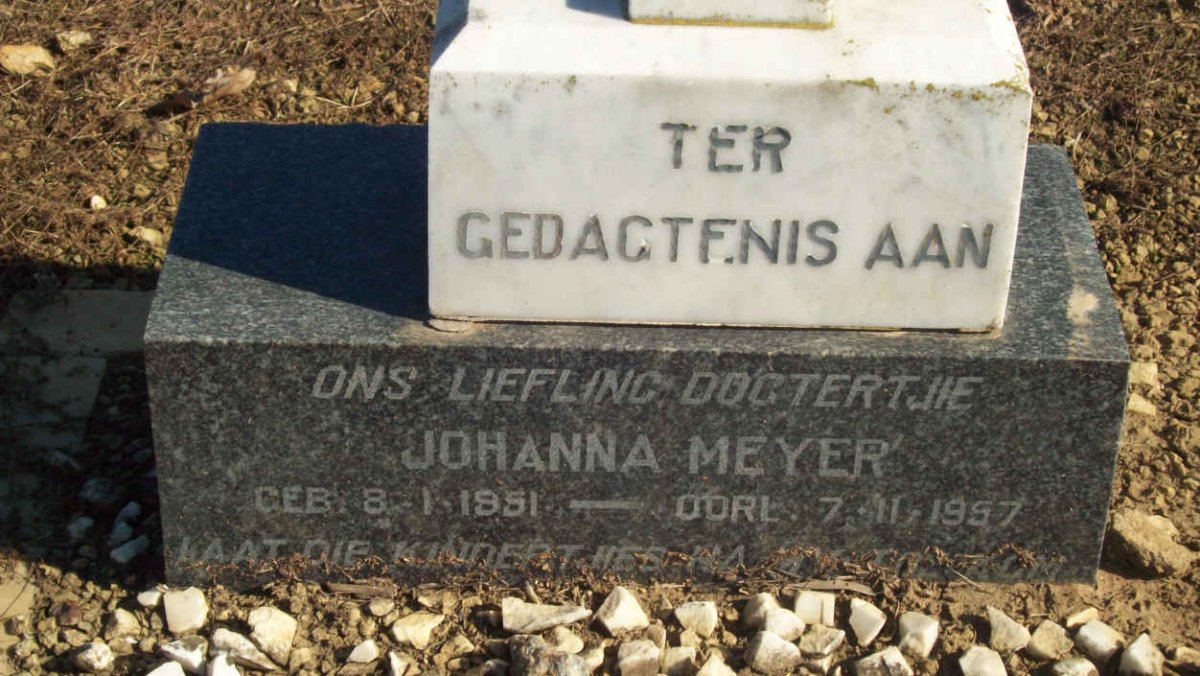 MEYER Johanna 1951-1957