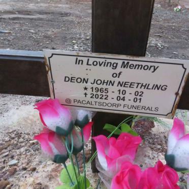 NEETHLING Deon John 1965-2022