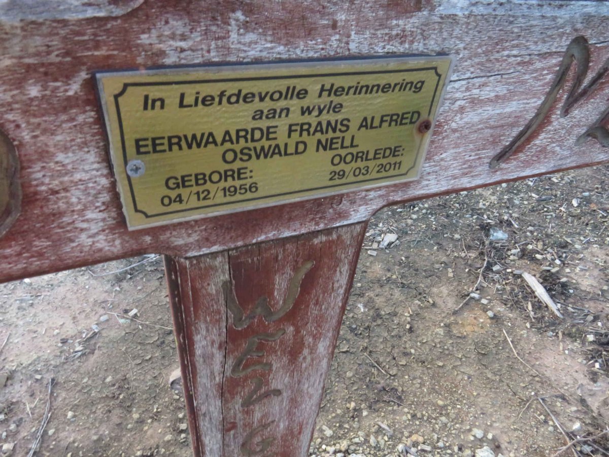 NELL Frans Alfred Oswald 1956-2011