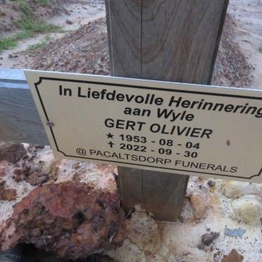 OLIVIER Gert 1953-2022