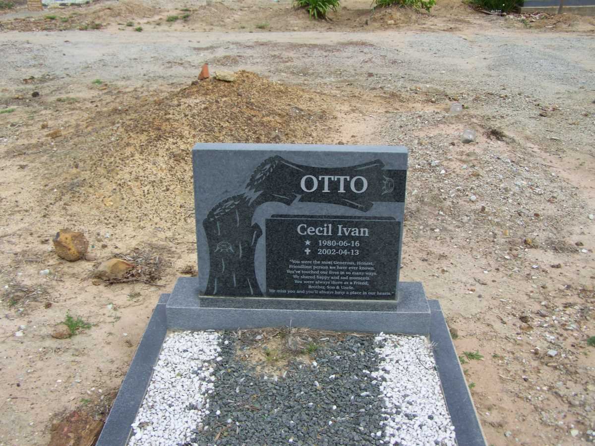 OTTO Cecil Ivan 1980-2002