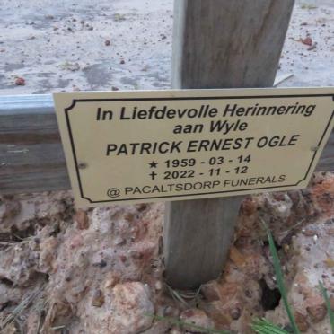 OGLE Patrick Ernest 1959-2022