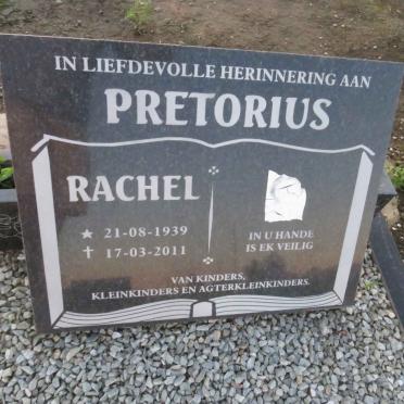 PRETORIUS Rachel 1939-2011