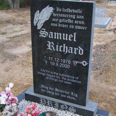 PRINS Samuel Richard 1978-2000
