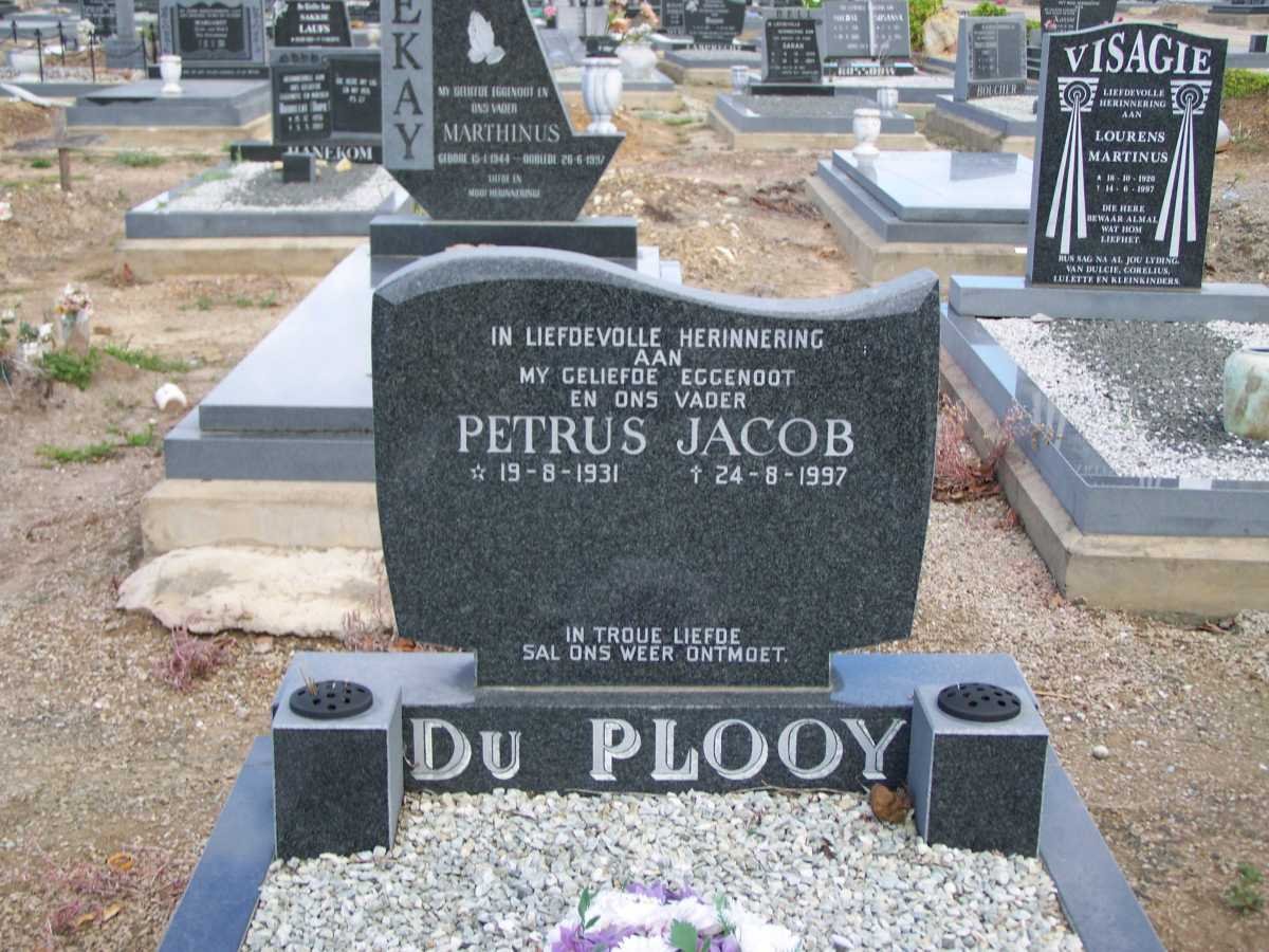 PLOOY Petrus Jacob, du 1931-1997