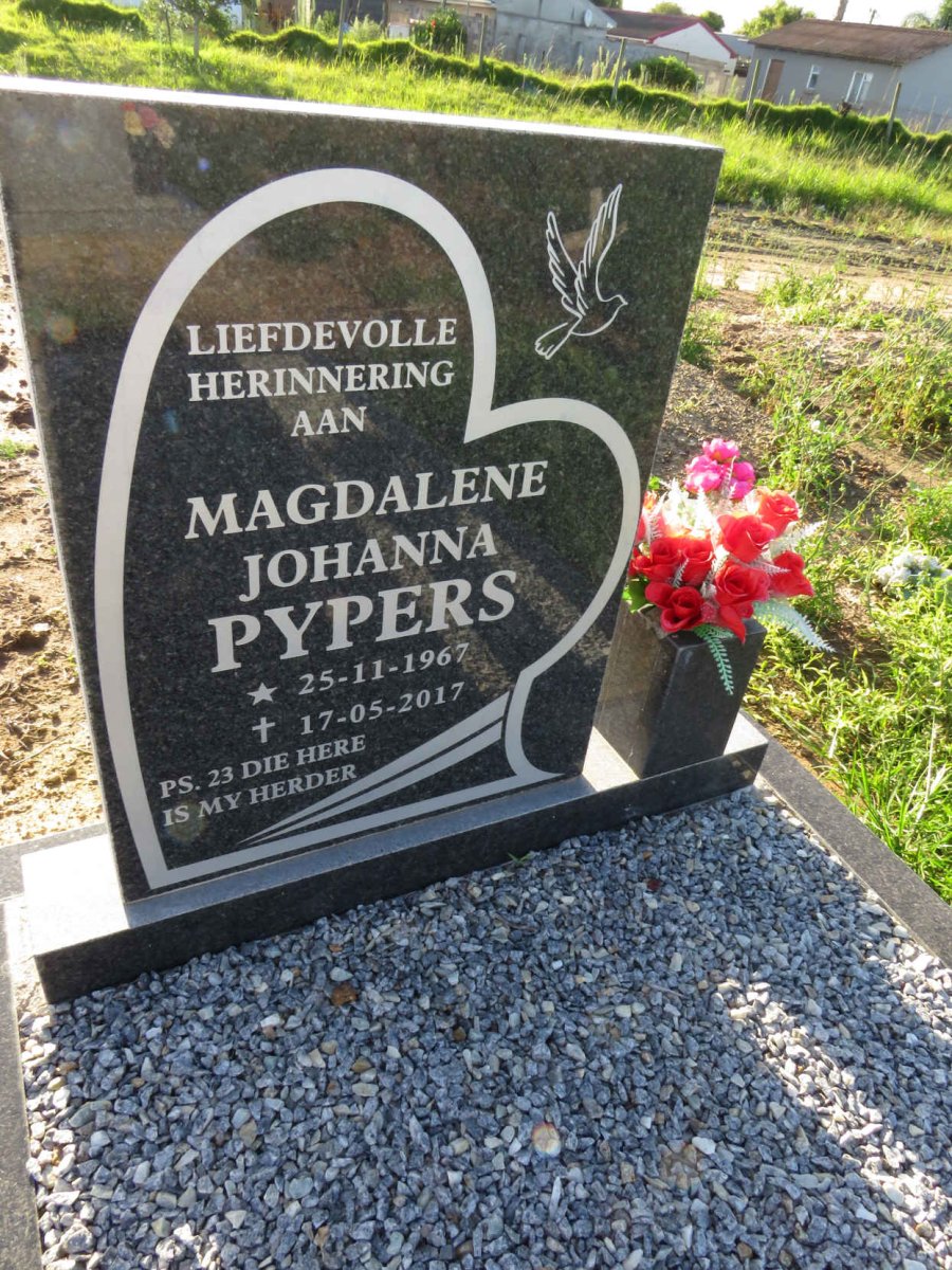 PYPERS Magdalene Johanna 1967-2017