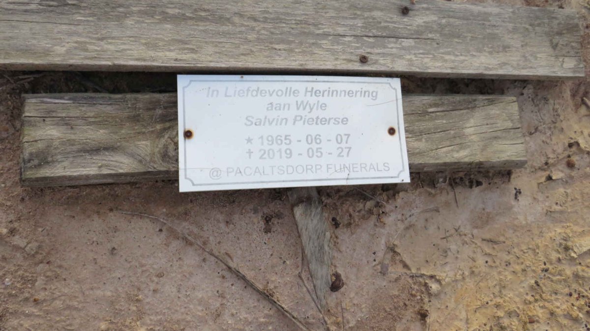 PIETERSE Salvin 1965-2019