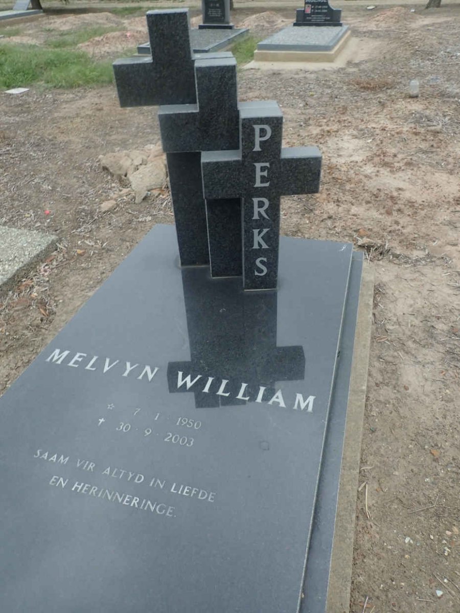PERKS Melvyn William 1950-2003