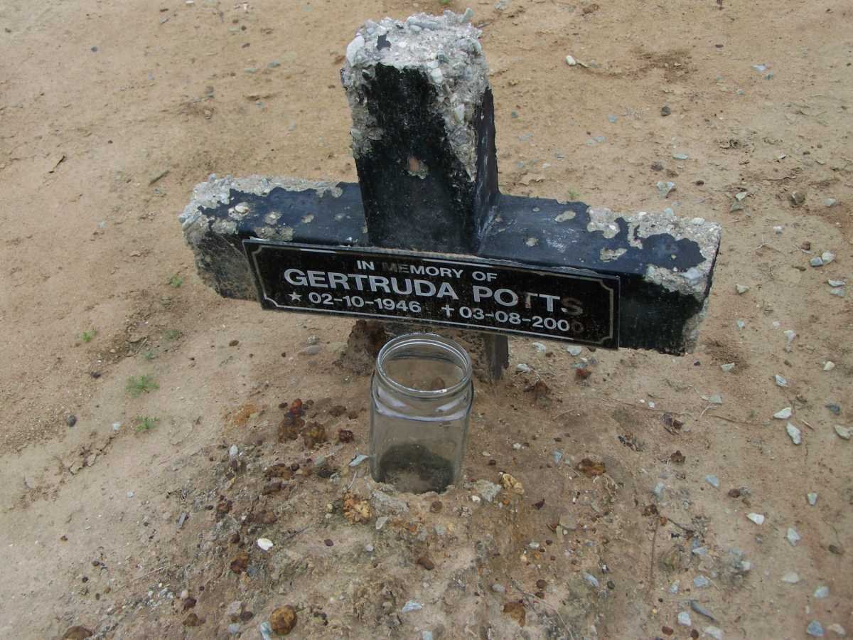 POTTS Gertruda 1946-2000