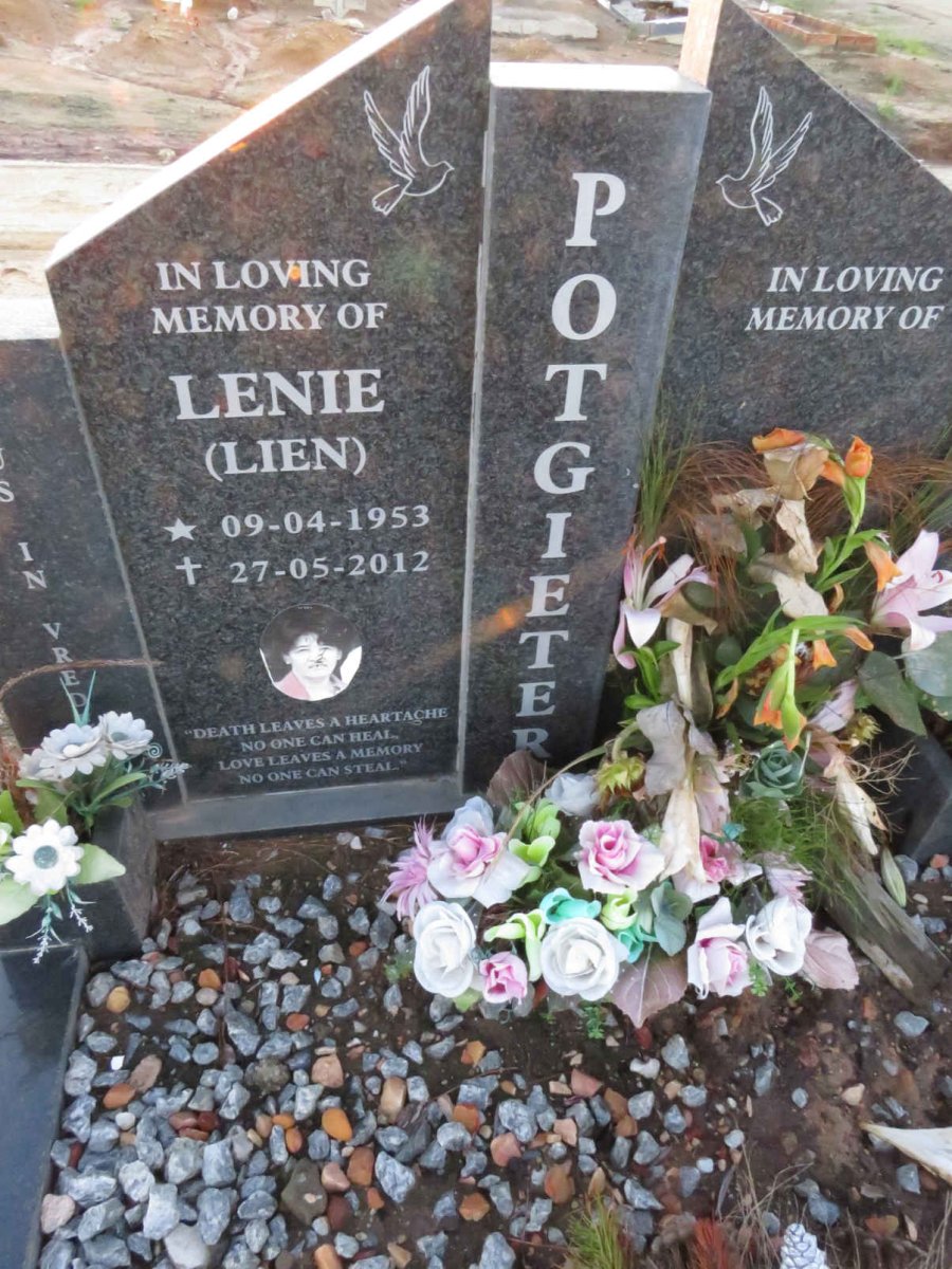 POTGIETER Lenie 1953-2012
