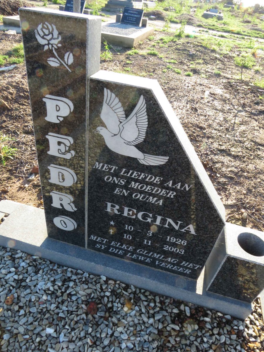 PEDRO Regina 1926-2003