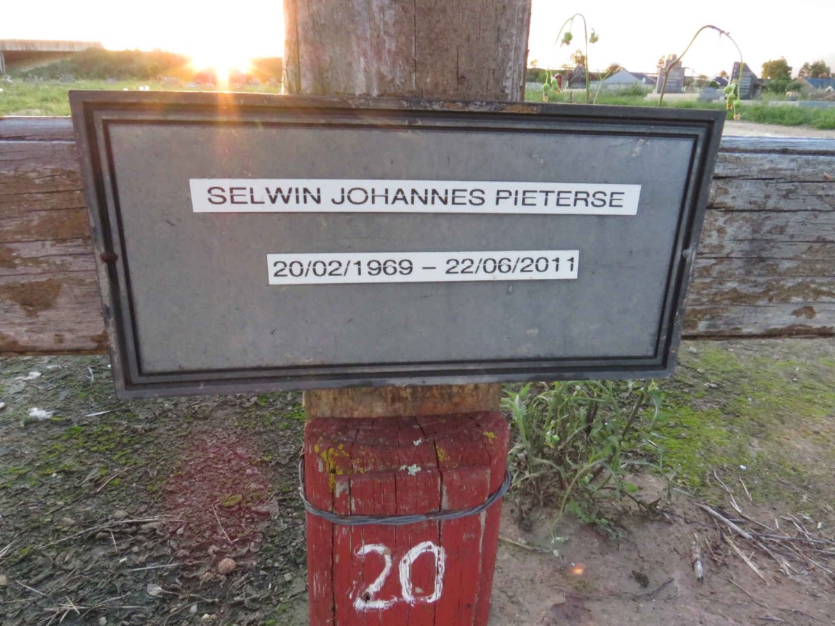 PIETERSE Selwin Johannes 1969-2011