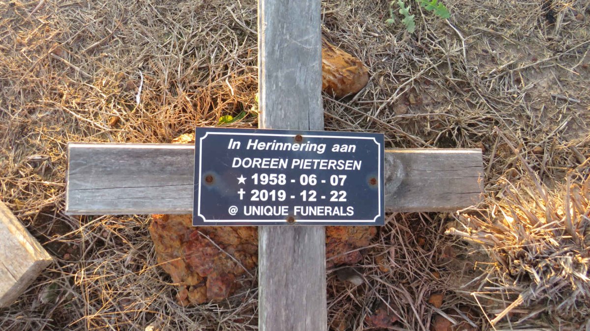 PIETERSEN Doreen 1958-2019