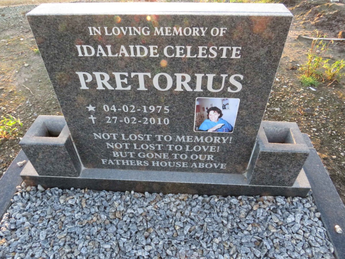 PRETORIUS Idalaide Celeste 1975-2010