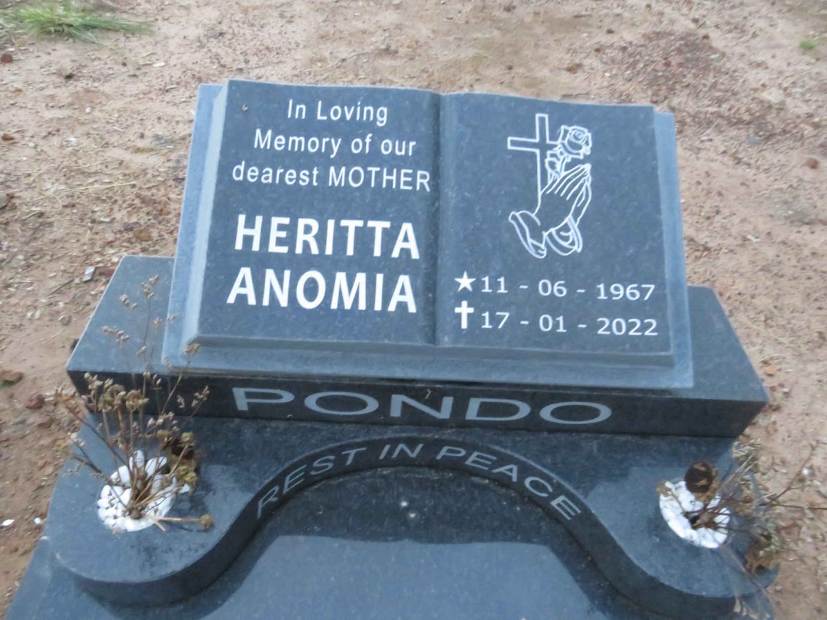PONDO Heritta Anomia 1967-2022