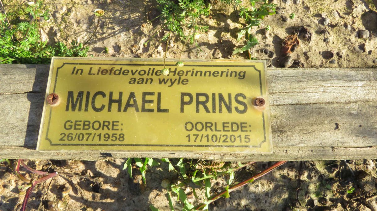 PRINS Michael 1958-2015