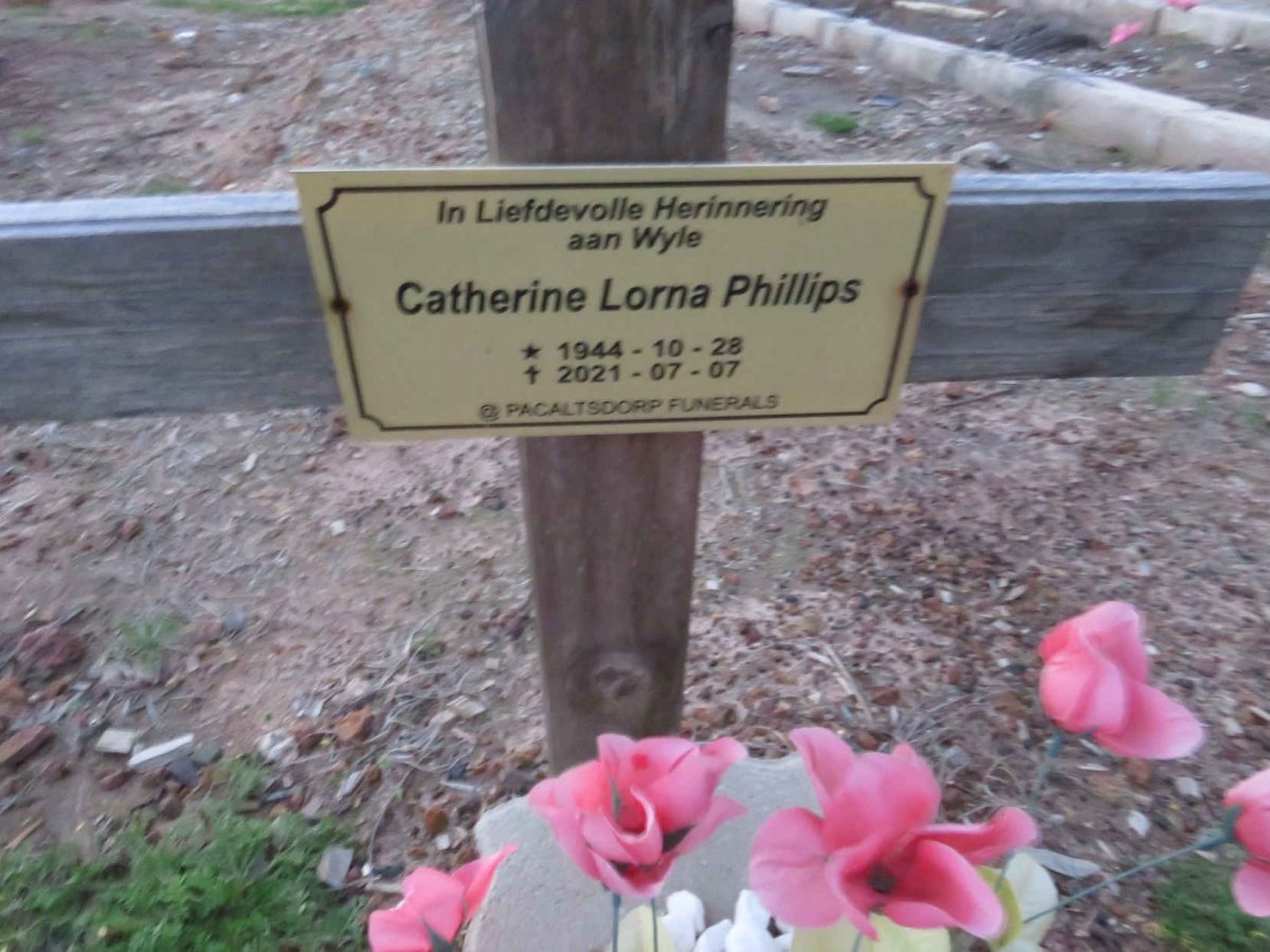 PHILLIPS Catherine Lorna 1944-2021